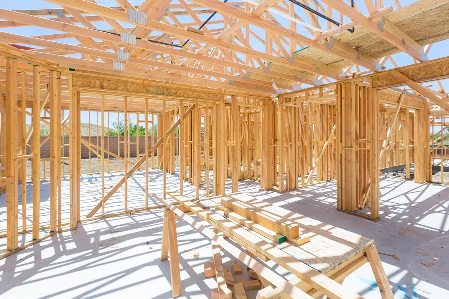 Wooden framing