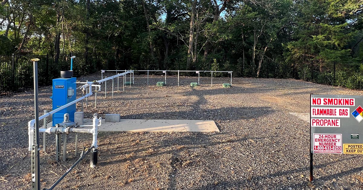 community propane system