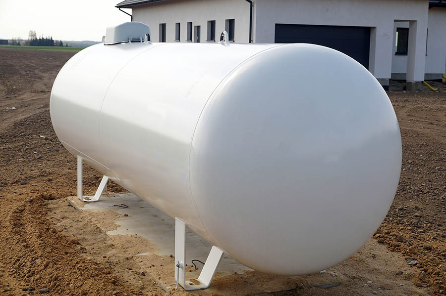 New Propane Tank Install