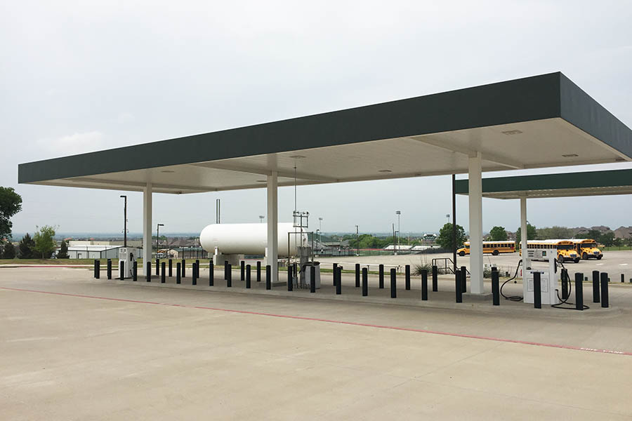 propane refueling station