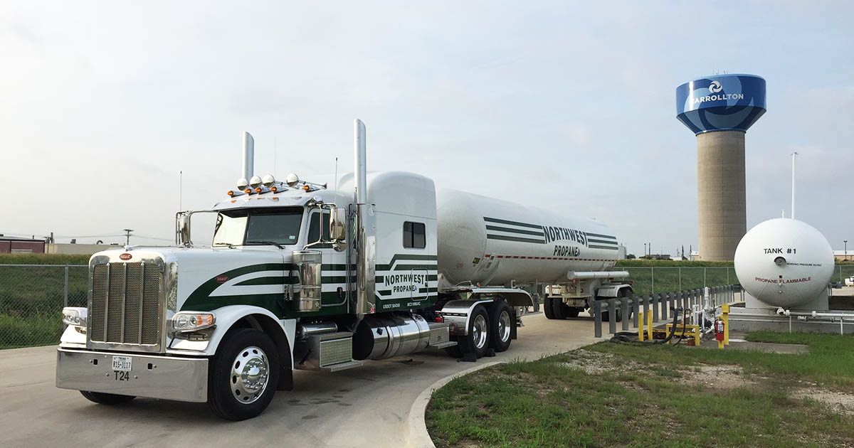 bulk propane delivery and storage